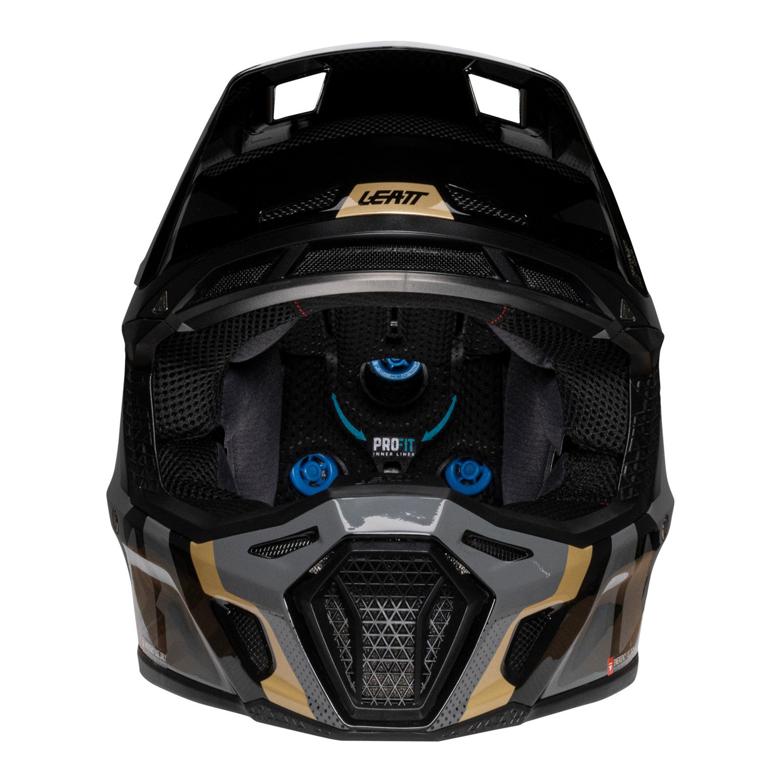 Leatt 8.5 Motocross Helmet Kit - Black - Image 6