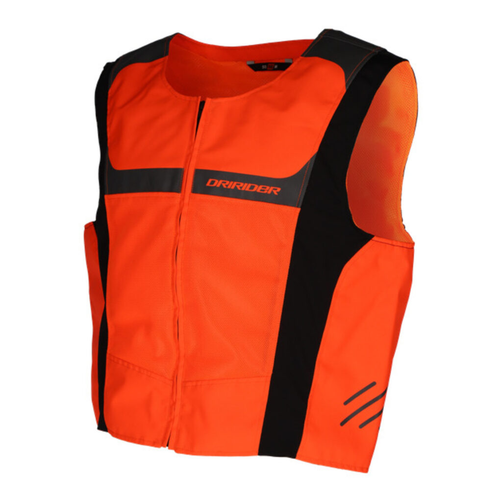 Dririder Mesh Safety Vest Fluo Orange