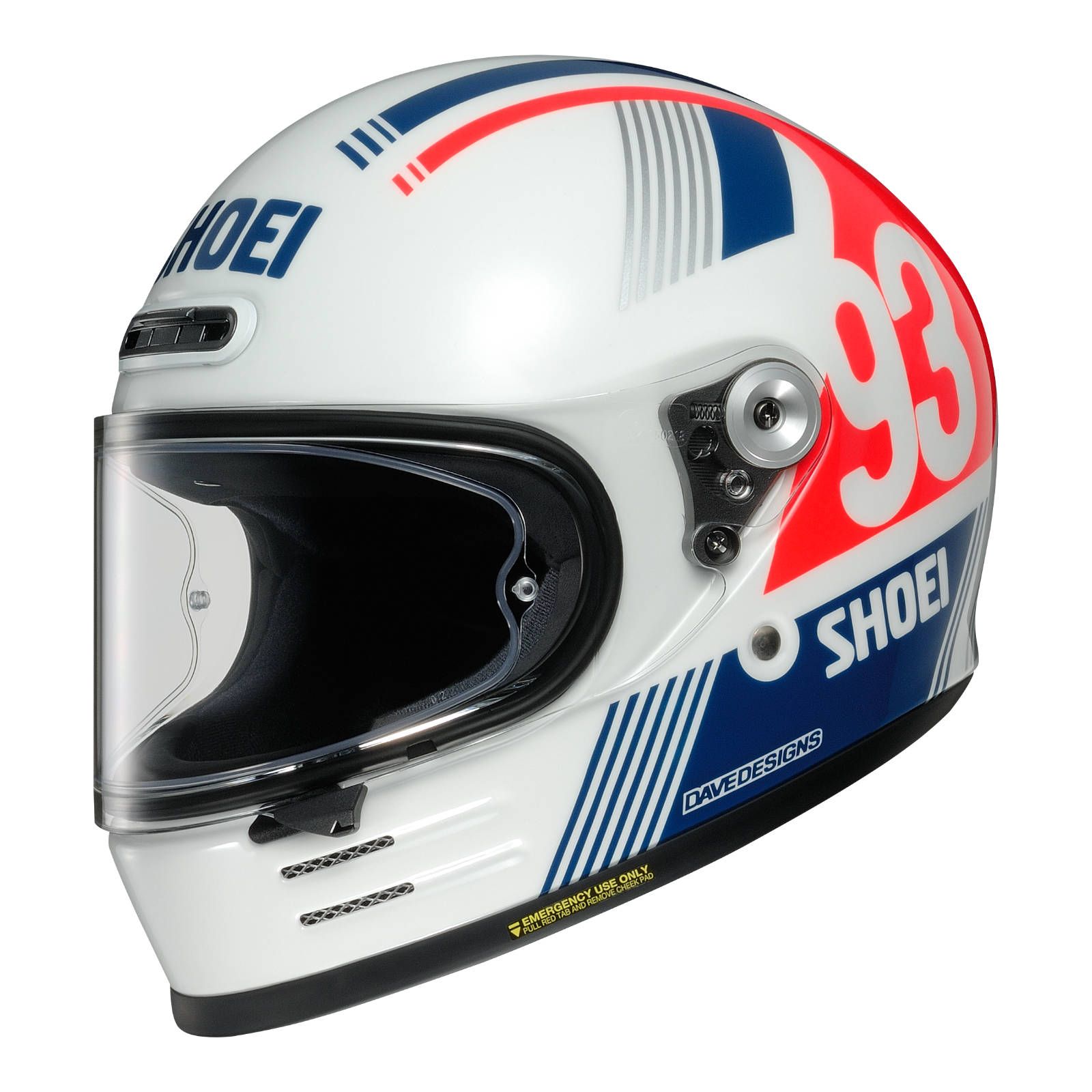 Shoei Glamster MM93 Retro TC10 Road Helmet - Image 1