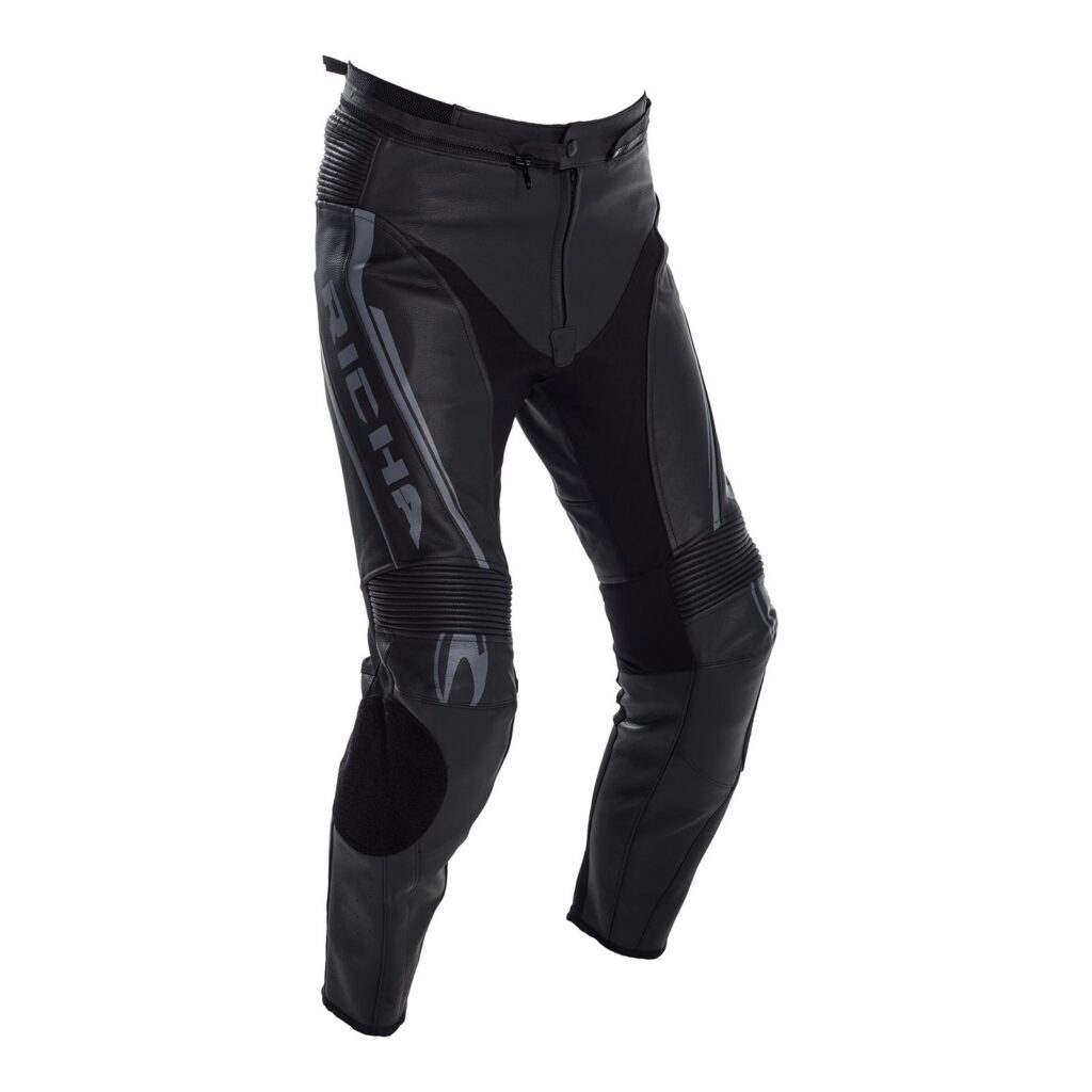 Road Pants Richa Assen Leather Black