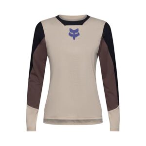 Fox Defend LS Park MTB Jersey Chalk - Image 2