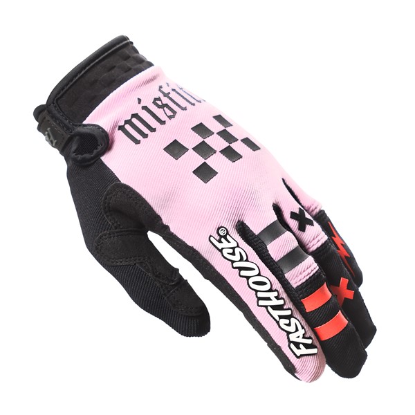 Fasthouse Women's Speed Style Karma Motocross Gloves Pink Diamond/Black