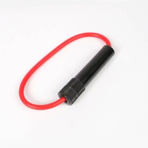 WHITES FUSE HOLDER SCREW TYPE BLK 2 WIRE - Image 2