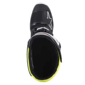 Alpinestars Tech-5 Motocross Boots Black/Red Fluoro/Yellow Fluoro - Image 6