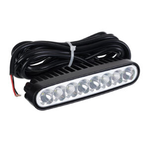 WHITES LED LIGHT BAR 6.0" SINGLE ROW 2023 - Image 1