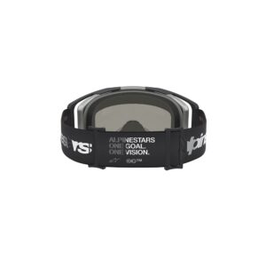 Alpinestars Vision 8 Amber Motocross GogglesBlack/Silver Mirror Silver Lens - Image 4