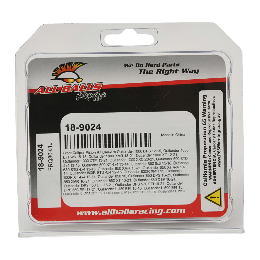 FRONT & REAR CALIPER PISTON KIT 18-9024