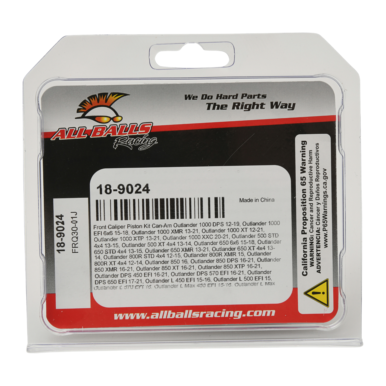FRONT & REAR CALIPER PISTON KIT 18-9024 - Image 3