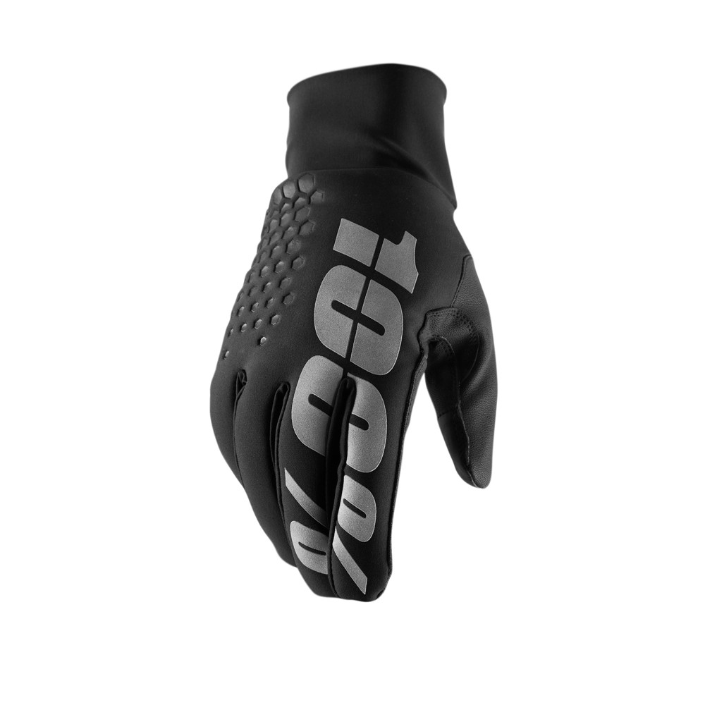 100% Hydromatic Waterproof Brisker Motocross Glove Black