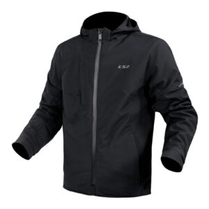 LS2 Bolton Road Jacket Black - Image 1
