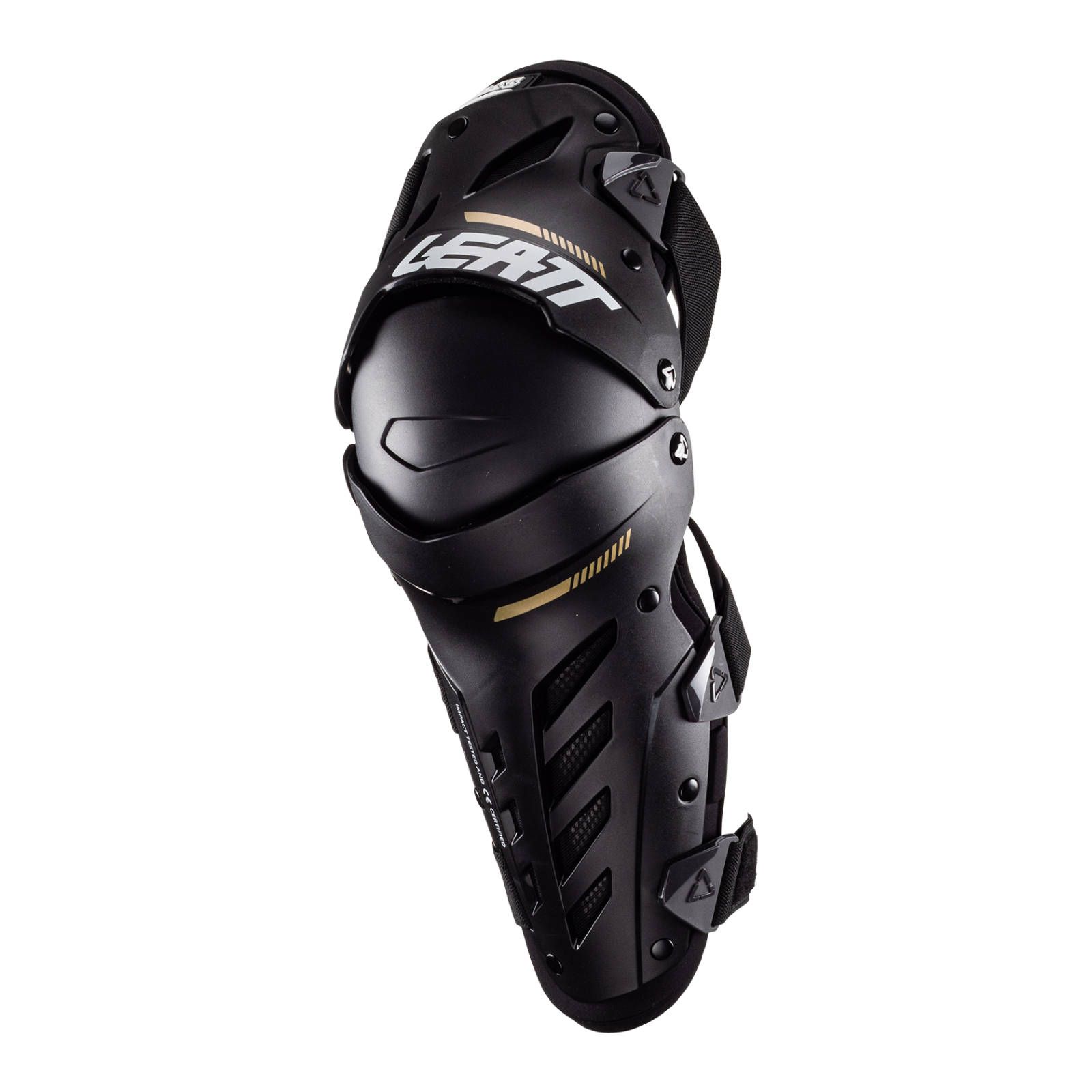 Leatt Dual Axis Junior Knee Guard - Black - Image 1