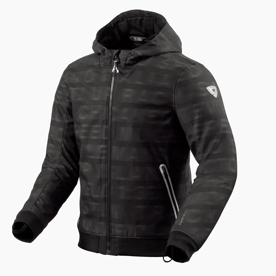 Rev'It! Saros Wind Barrier Road Jacket Black/Anthracite - Image 1