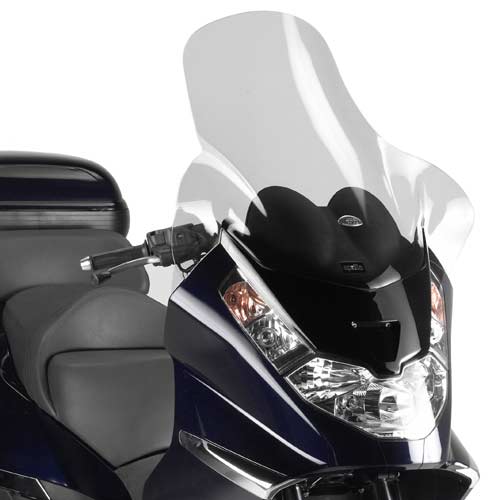 GIVI SCREEN APRILIA ATLANTIC 500 '02-'06 CLEAR 65x69cm (9cm TALLER)