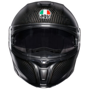 Road Helmet AGV SportModular Glossy Carbon - Image 3
