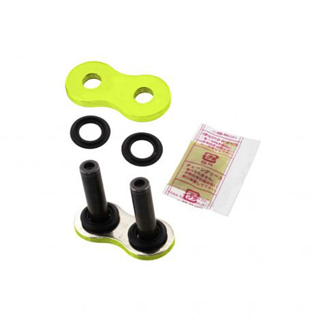 525VX3 VR46 XRing rivet Link Fluro Yellow ZJ