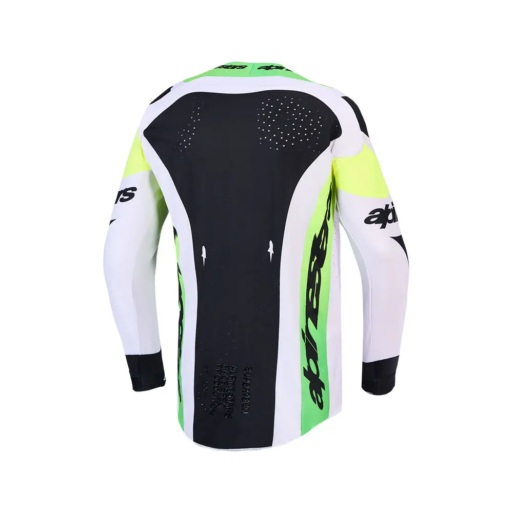 Supertech Dyna Jersey Light Lilac/Green Fluoro/Black L
