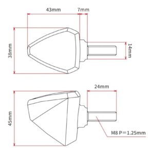 DRC 601 LED FLASHER 12V ORANGE 2PCS - Image 2