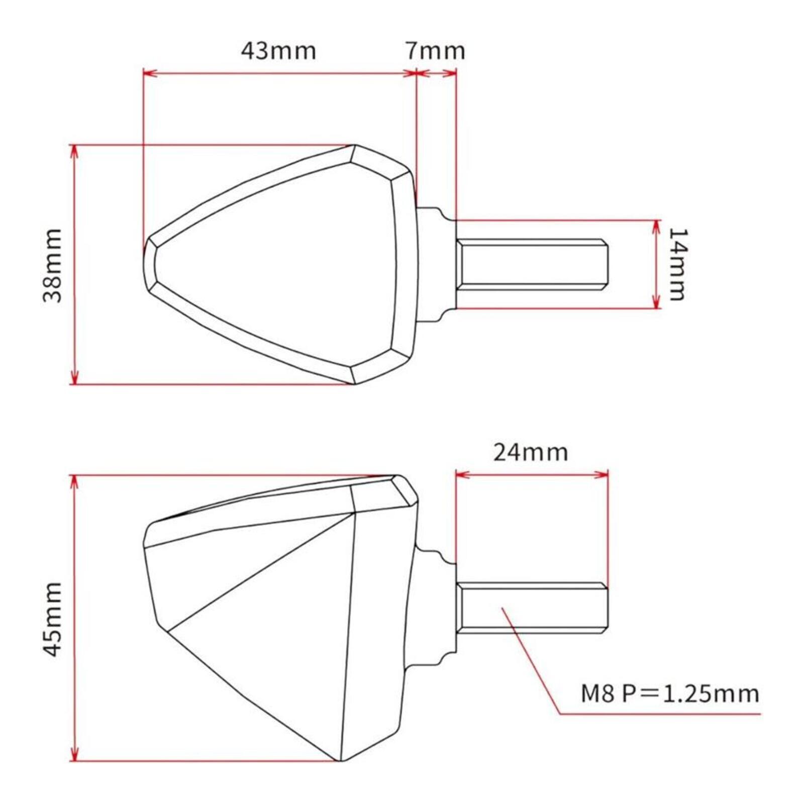 DRC 601 LED FLASHER 12V ORANGE 2PCS - Image 2