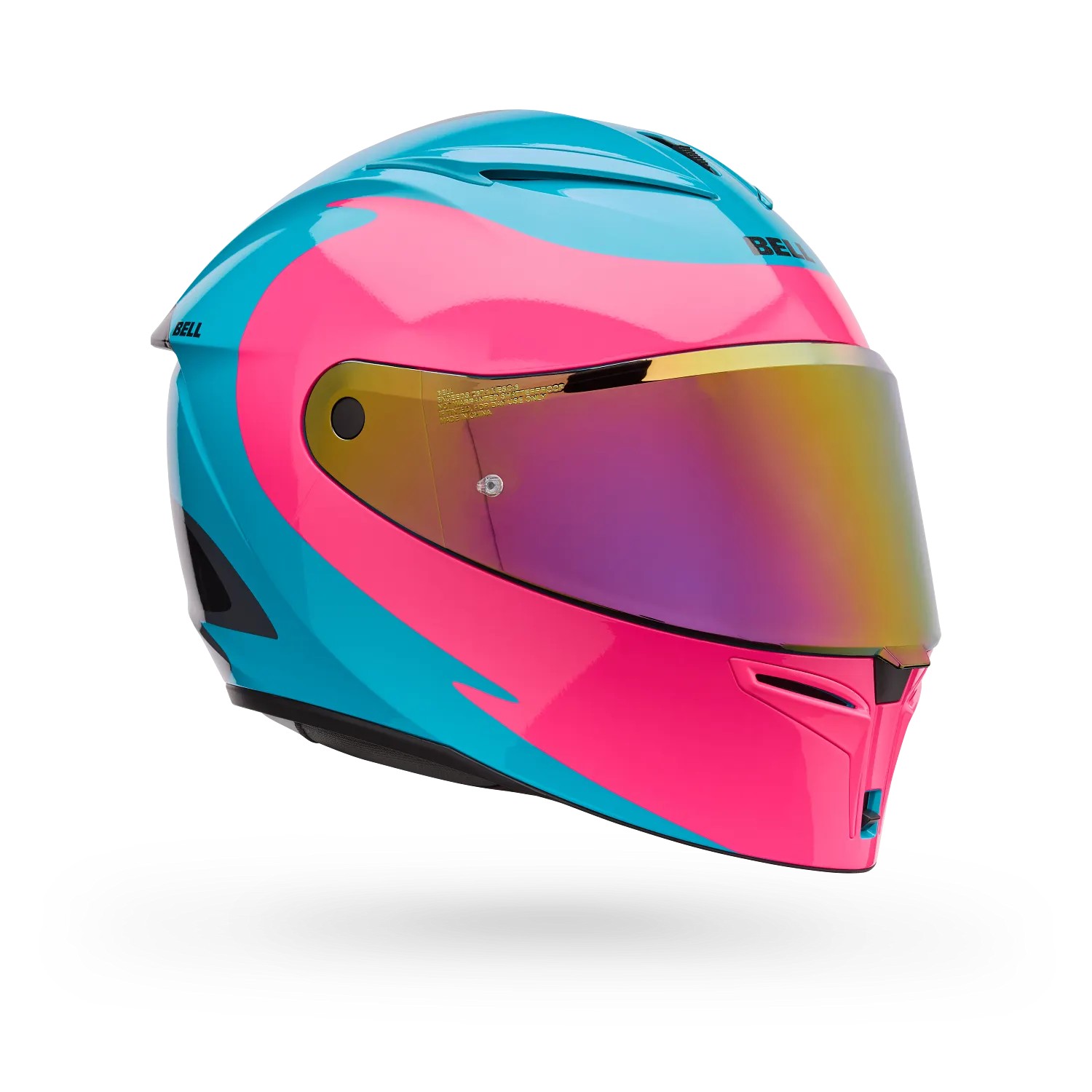 Bell Lithium Mips Plus Fluid ECE Road Helmet Teal - Image 1