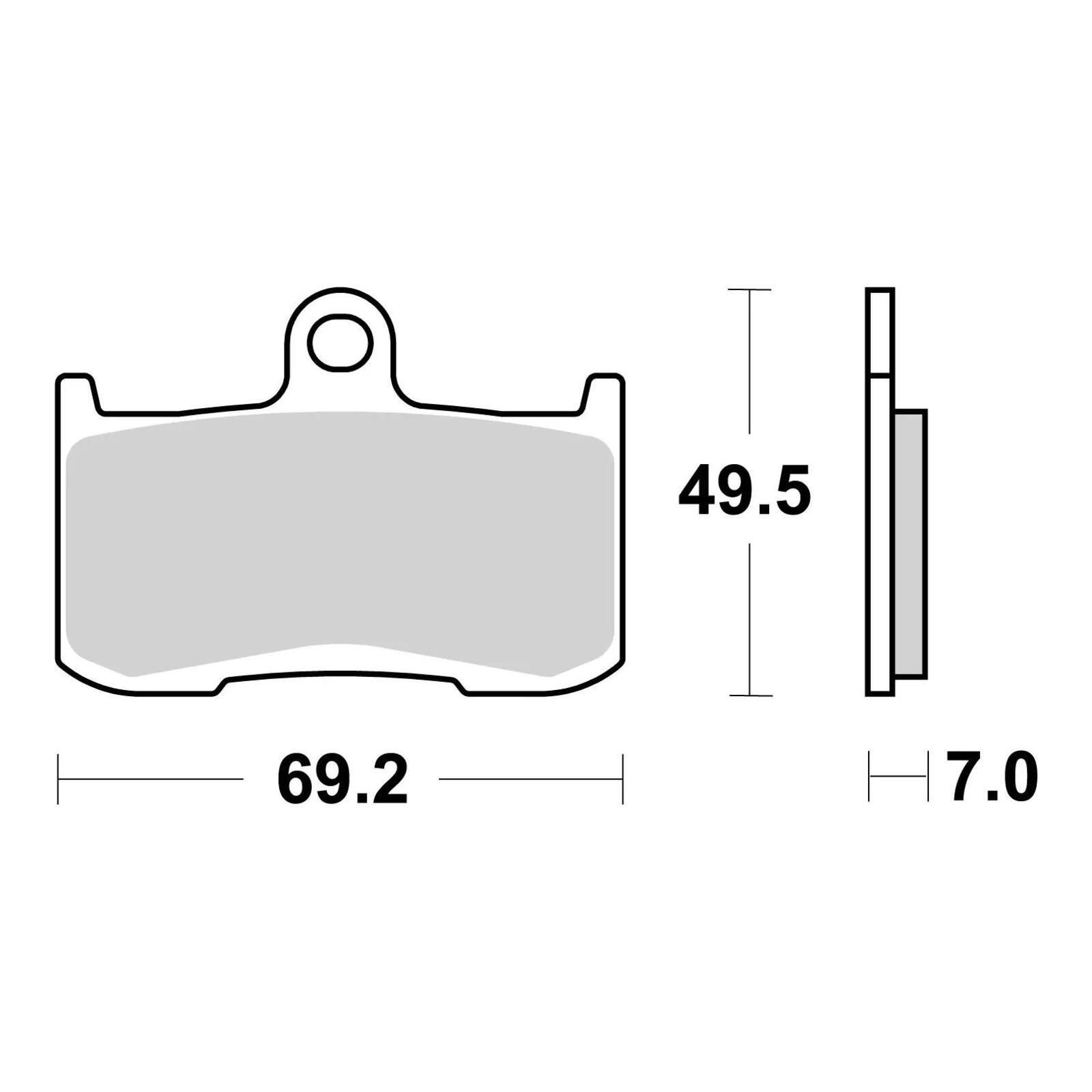 Brembo Brake Pad - Sintered Front - Image 3