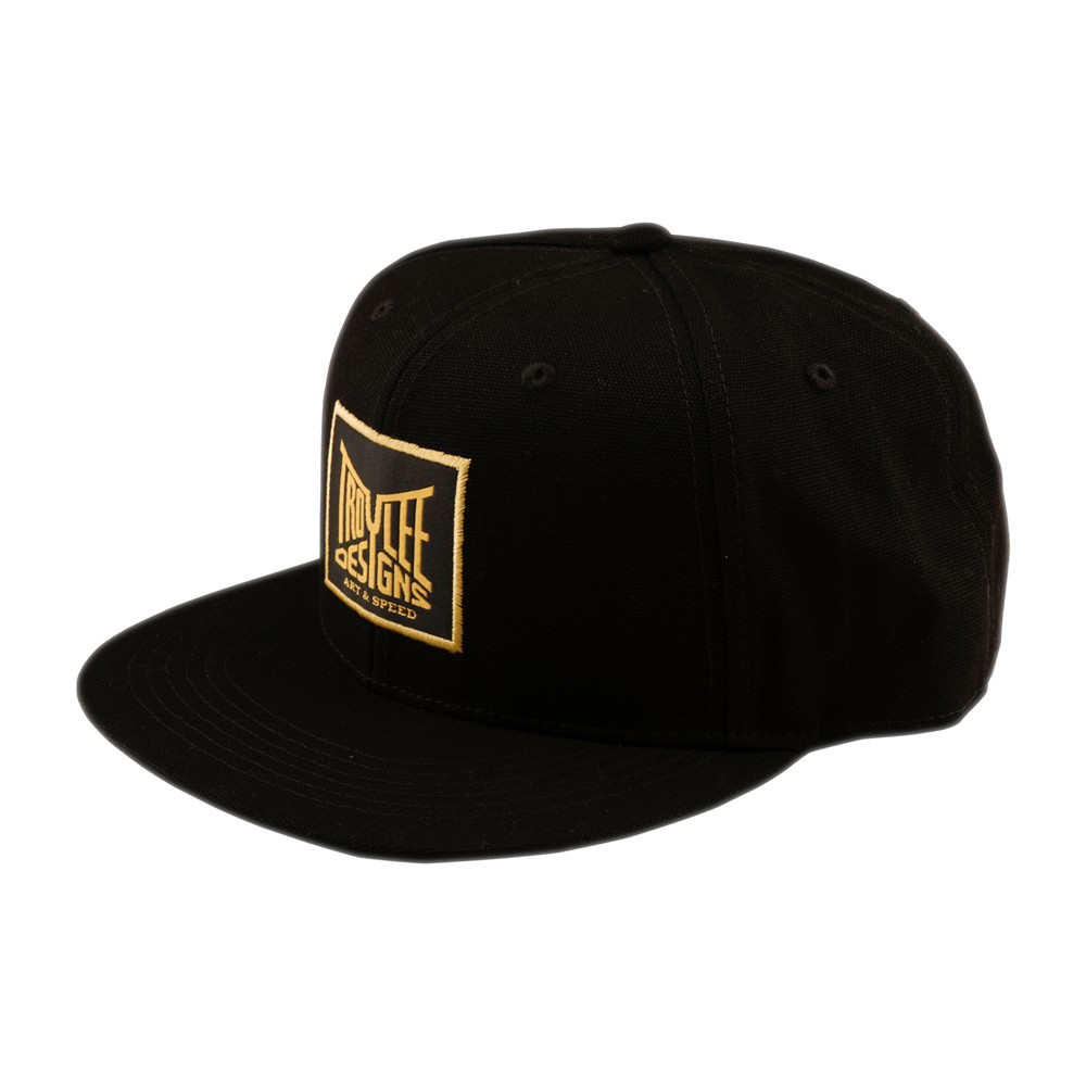 Troy Lee Designs Handlebar Flat Bill Snapback Black