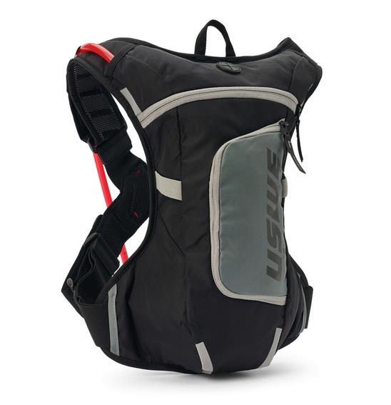 USWE Raw Dirt BIking Hydration Pack Black / Grey 4L
