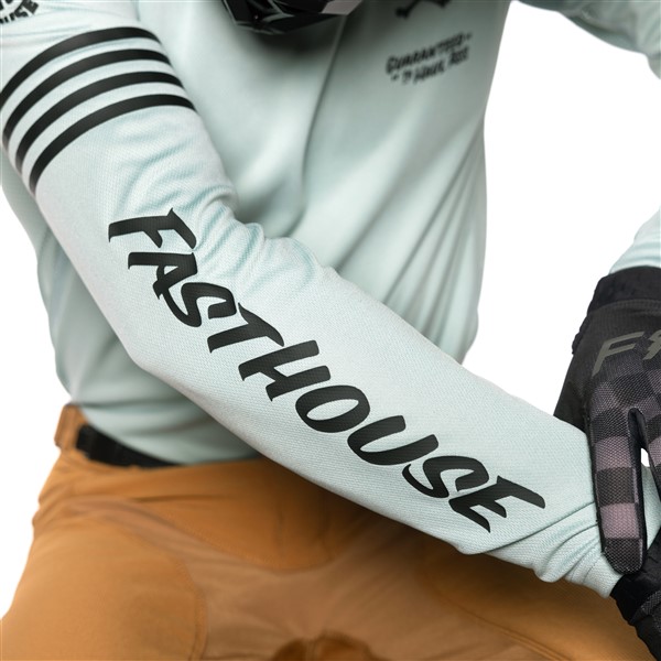 Fasthouse Grindhouse Knox Motocross Jersey Oceanic Mint