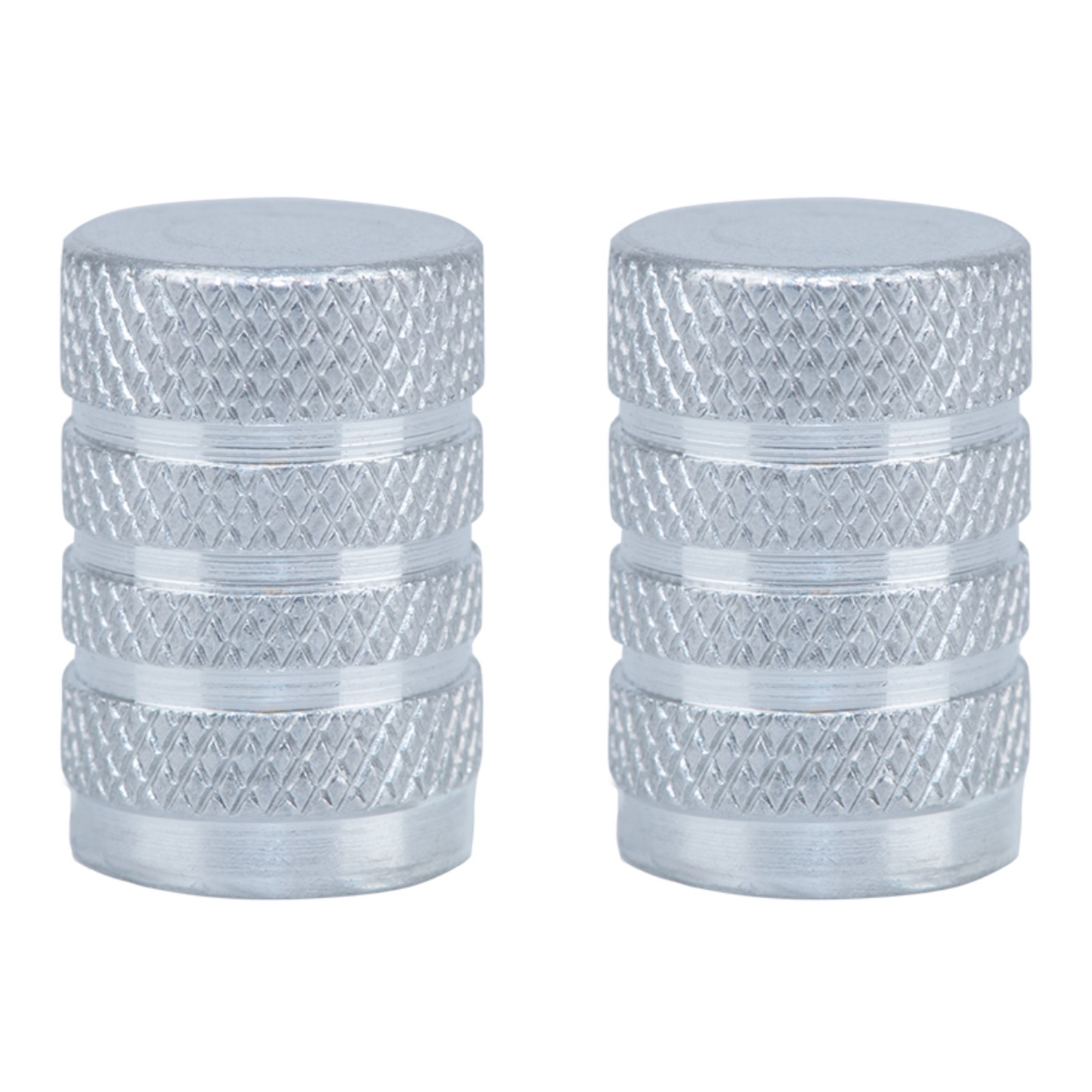 OXFORD VALVE CAPS SILVER - Image 1
