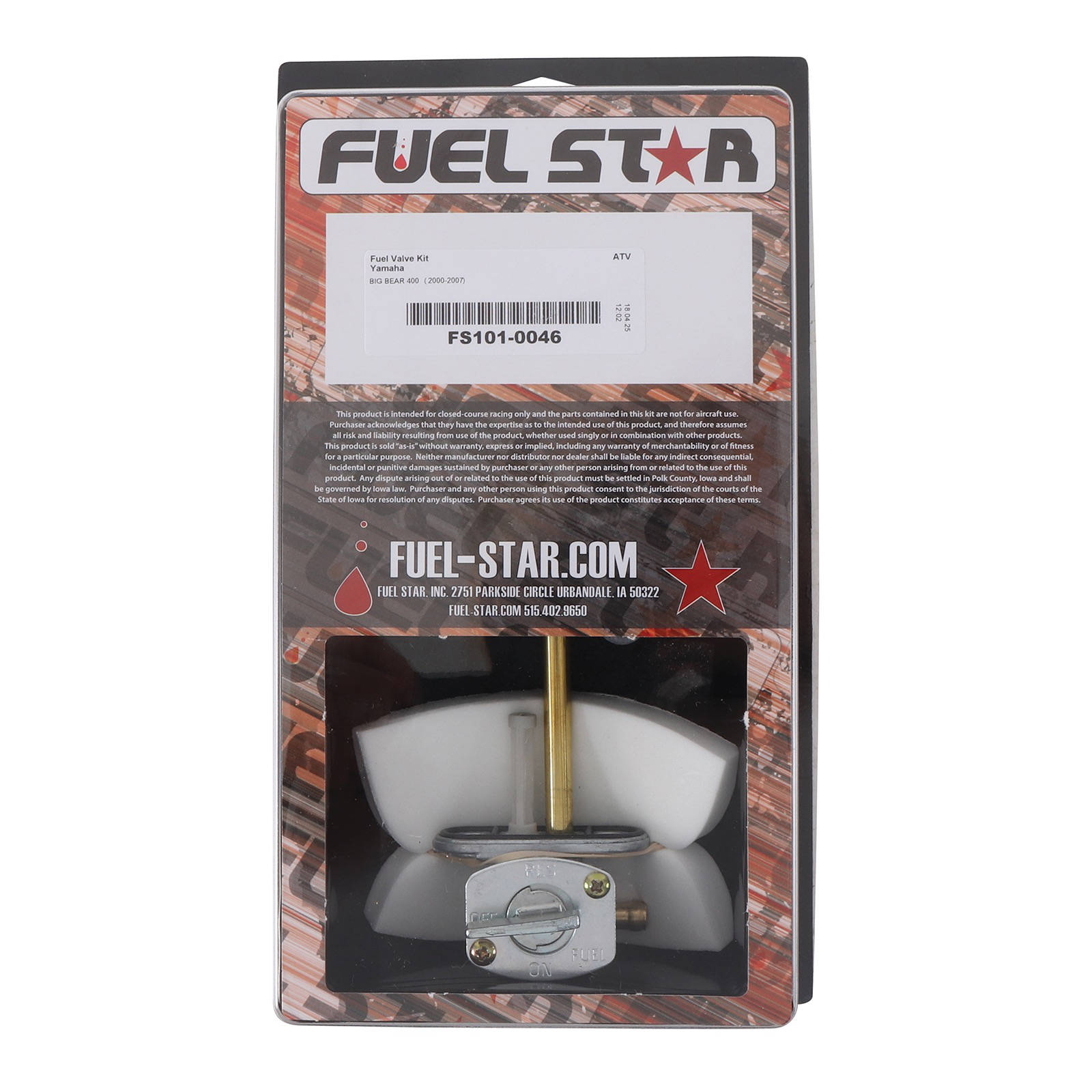 All Balls Racing Fuel Tap Kit (FS101-0046) - Image 1