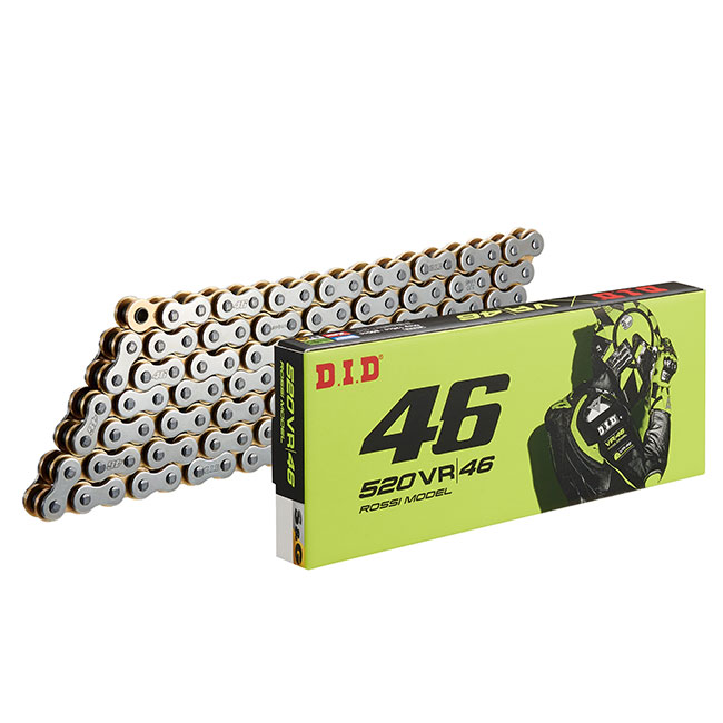 525VX3 VR46 x 120ZB S&G XRing solid bush DID chain w/rivet