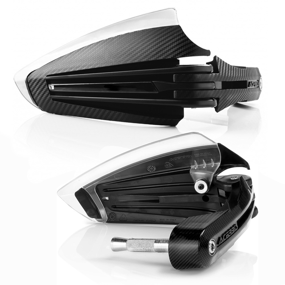 X-Tarmac Handguards Black Acerbis