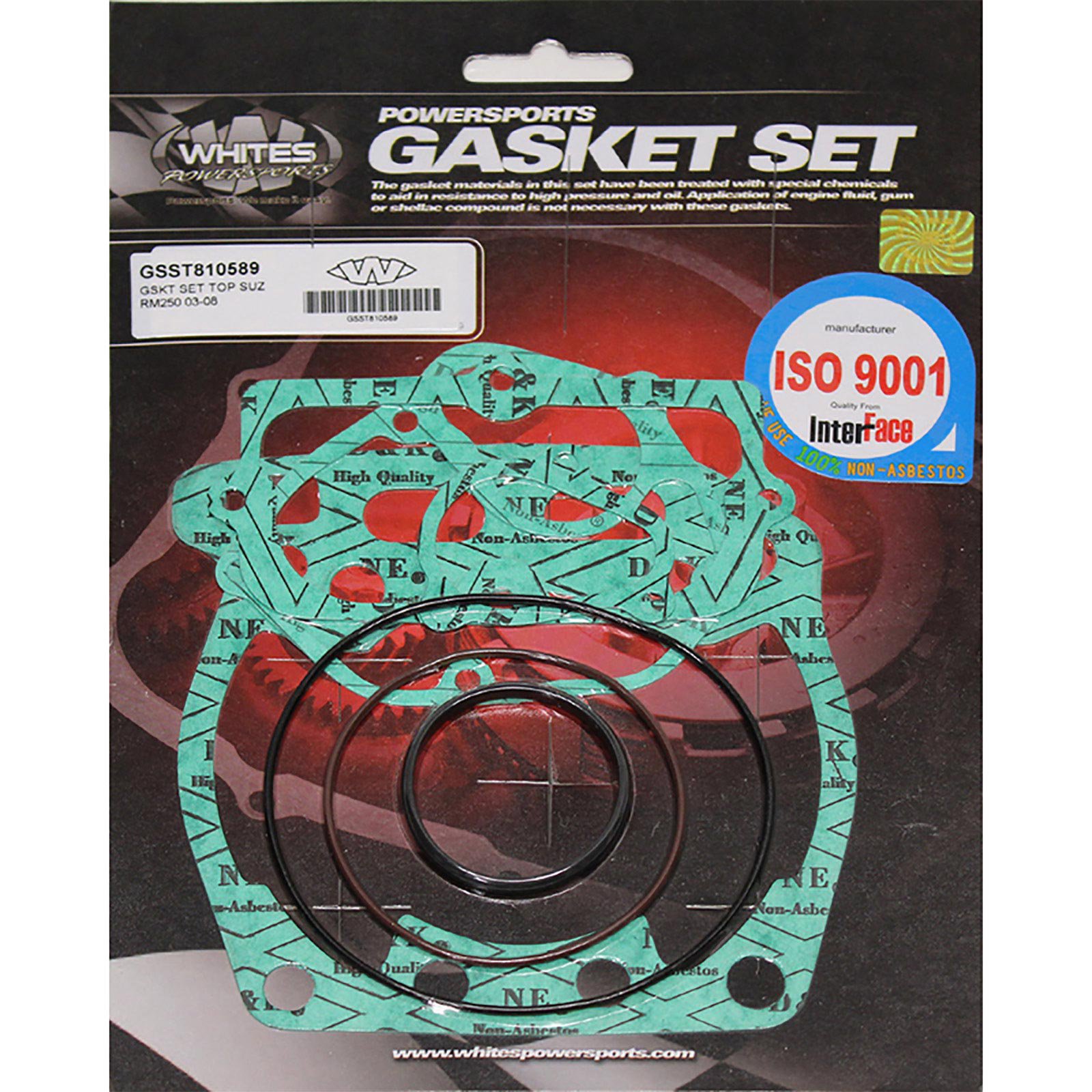 WHITES GASKET SET TOP SUZ RM250 03-08 - Image 1