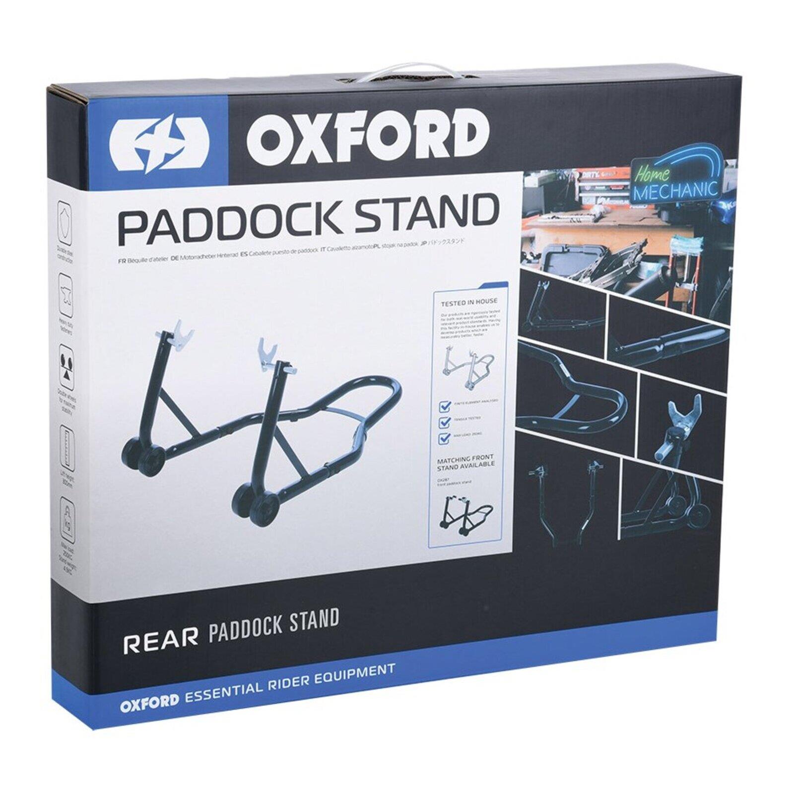 Oxford Big Black Rear Paddock Stand - Image 5