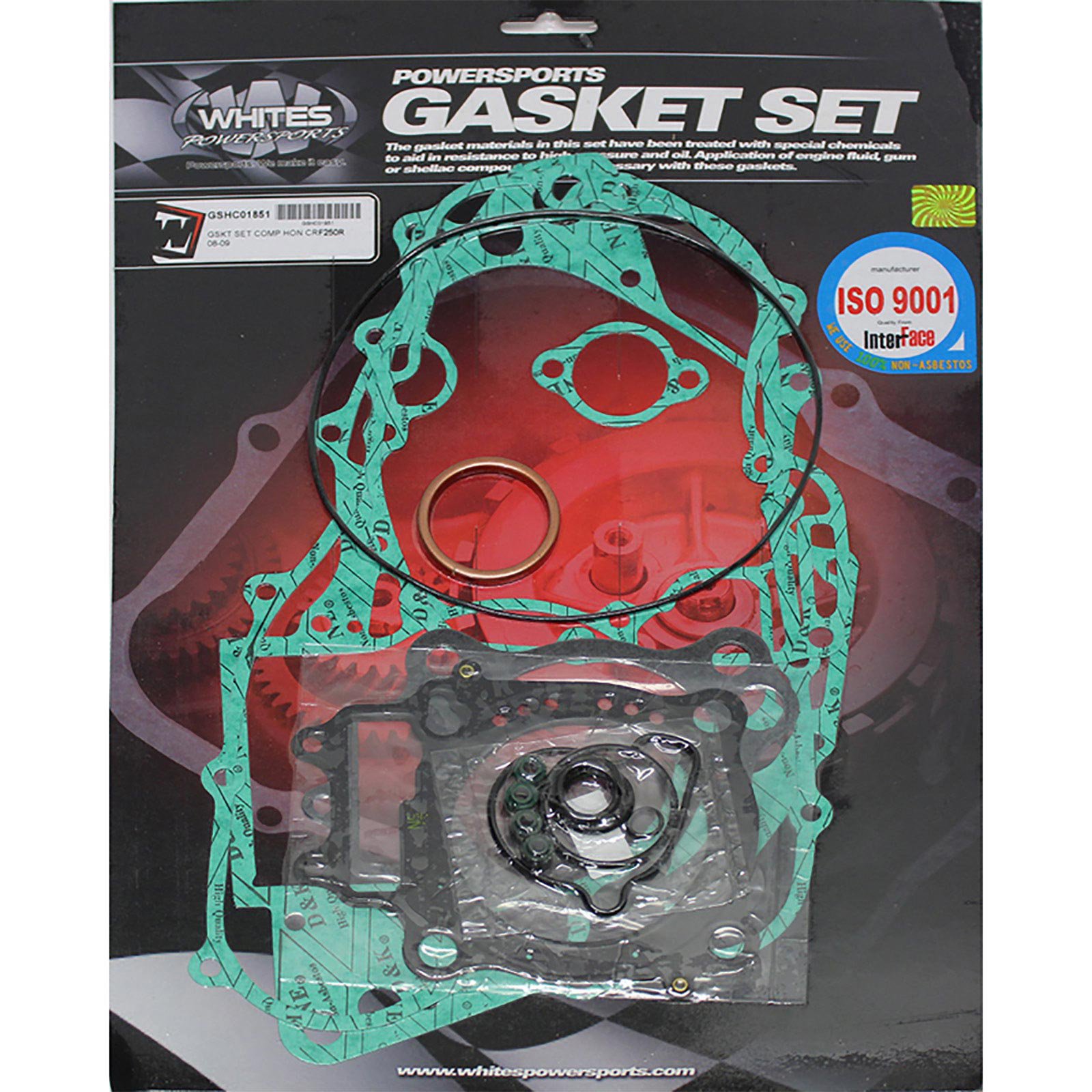 WHITES GASKET SET COMPLETE HON CRF250R 08-09 - Image 1