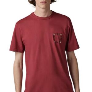 Fox Hinkley Tee Scarlet Red - Image 1