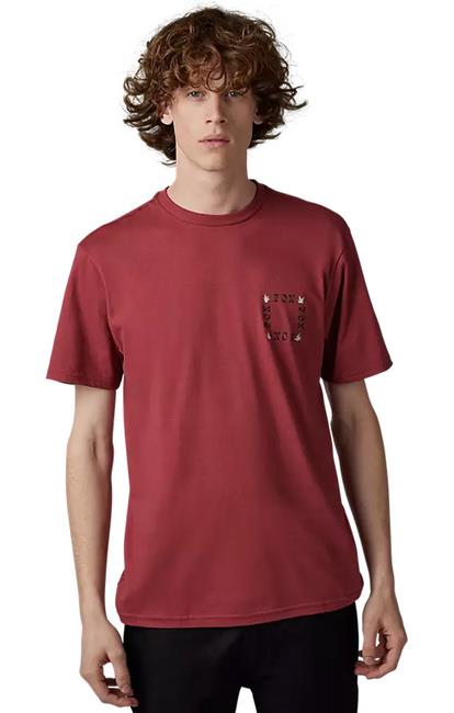 Fox Hinkley Tee Scarlet Red