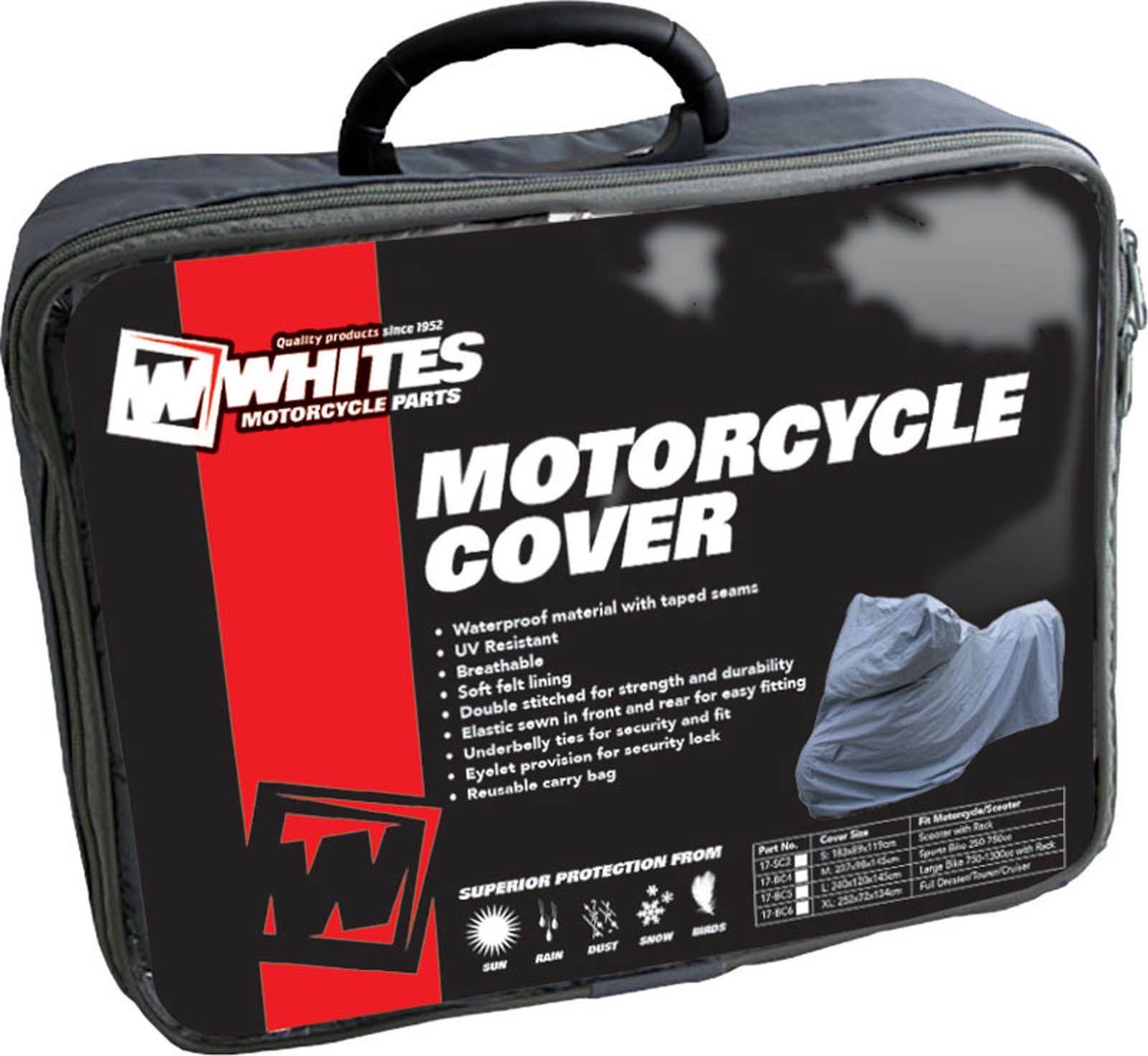 WHITES PREMIUM BIKE COVER - XL ATV BLK - Image 1