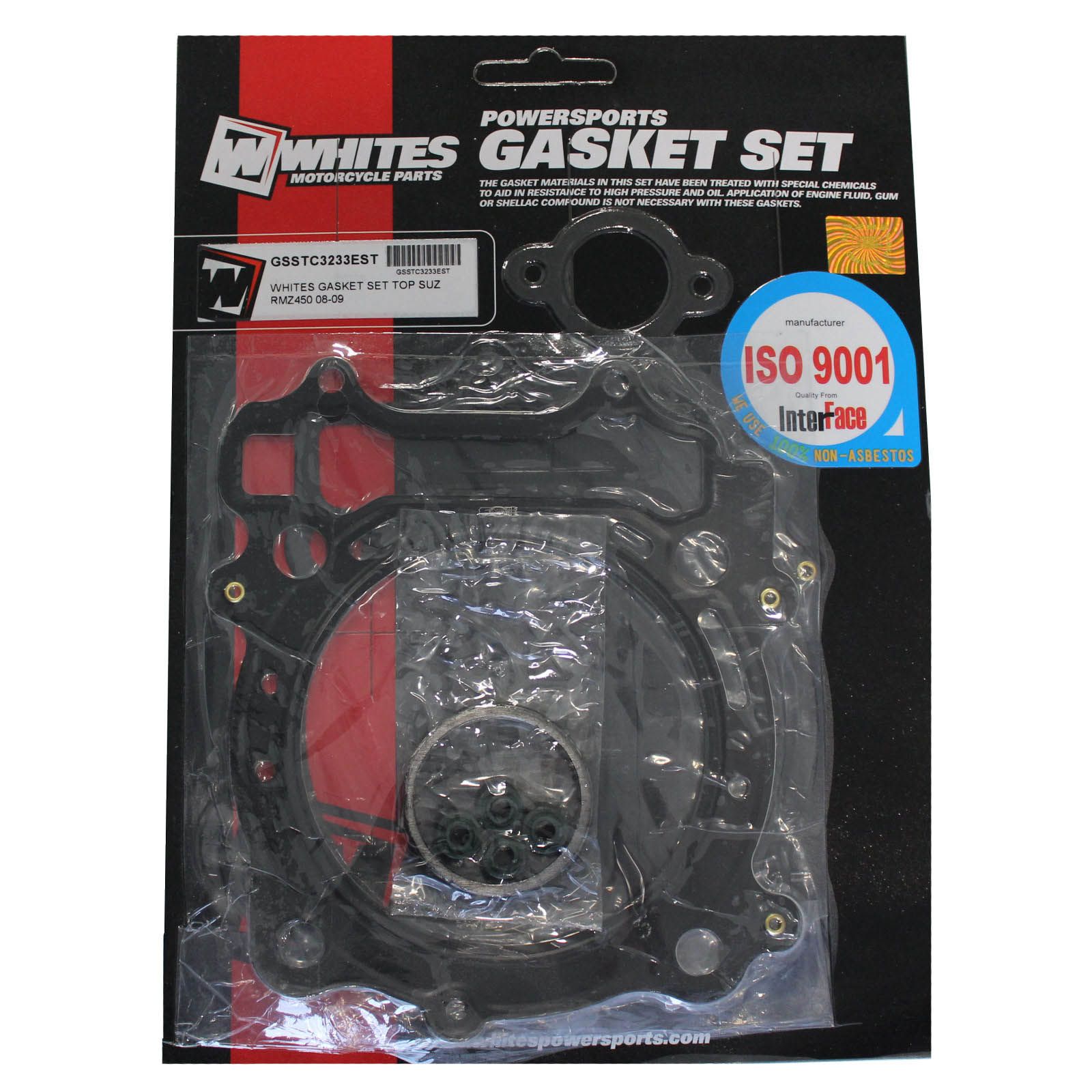 WHITES GASKET SET TOP SUZ RMZ450 08-09 - Image 1