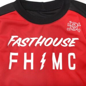 Fasthouse Toddler Akin Jersey, Red/Black - Image 3