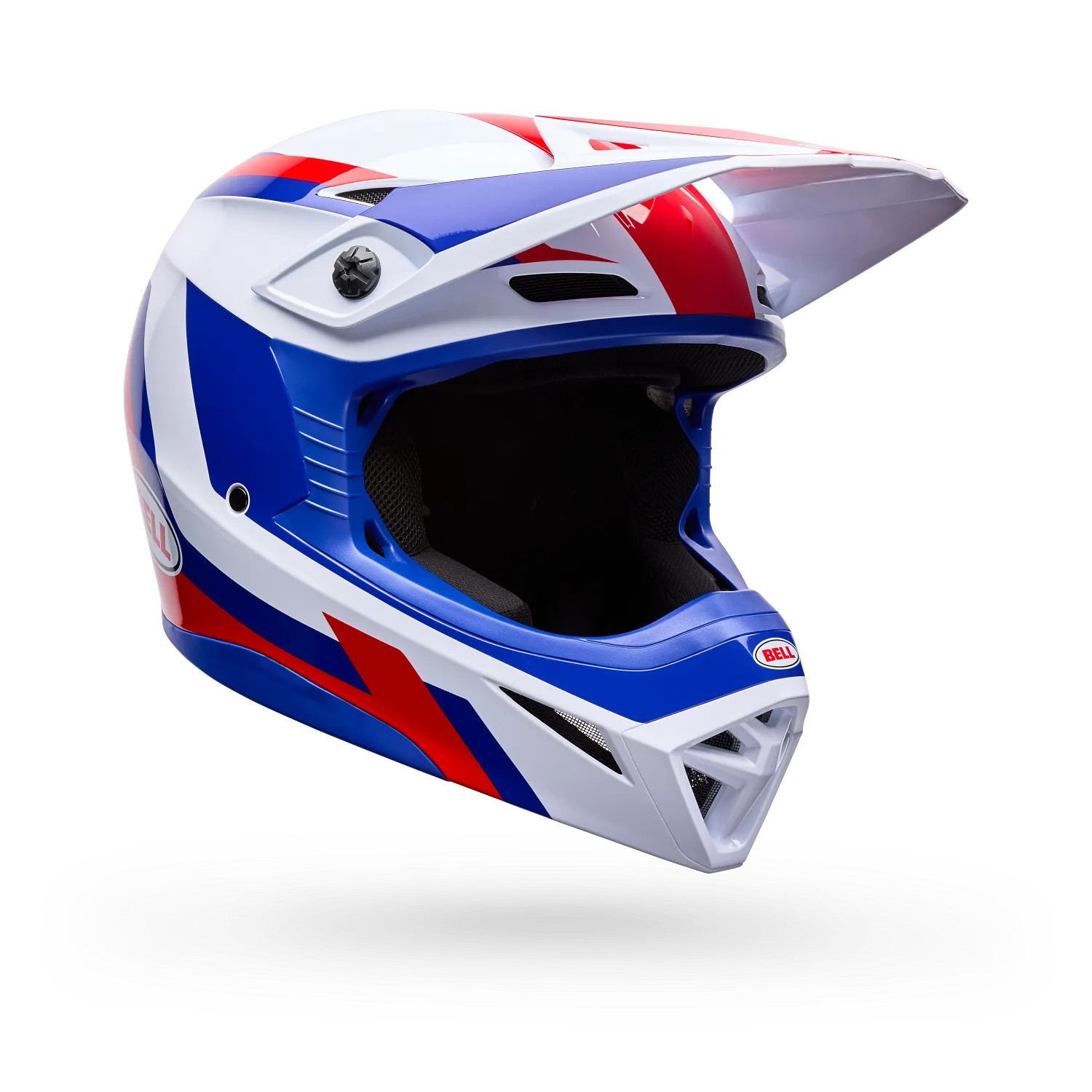 Bell MX-10 Mips Dyno ECE Motocross Helmet Red/White - Image 1