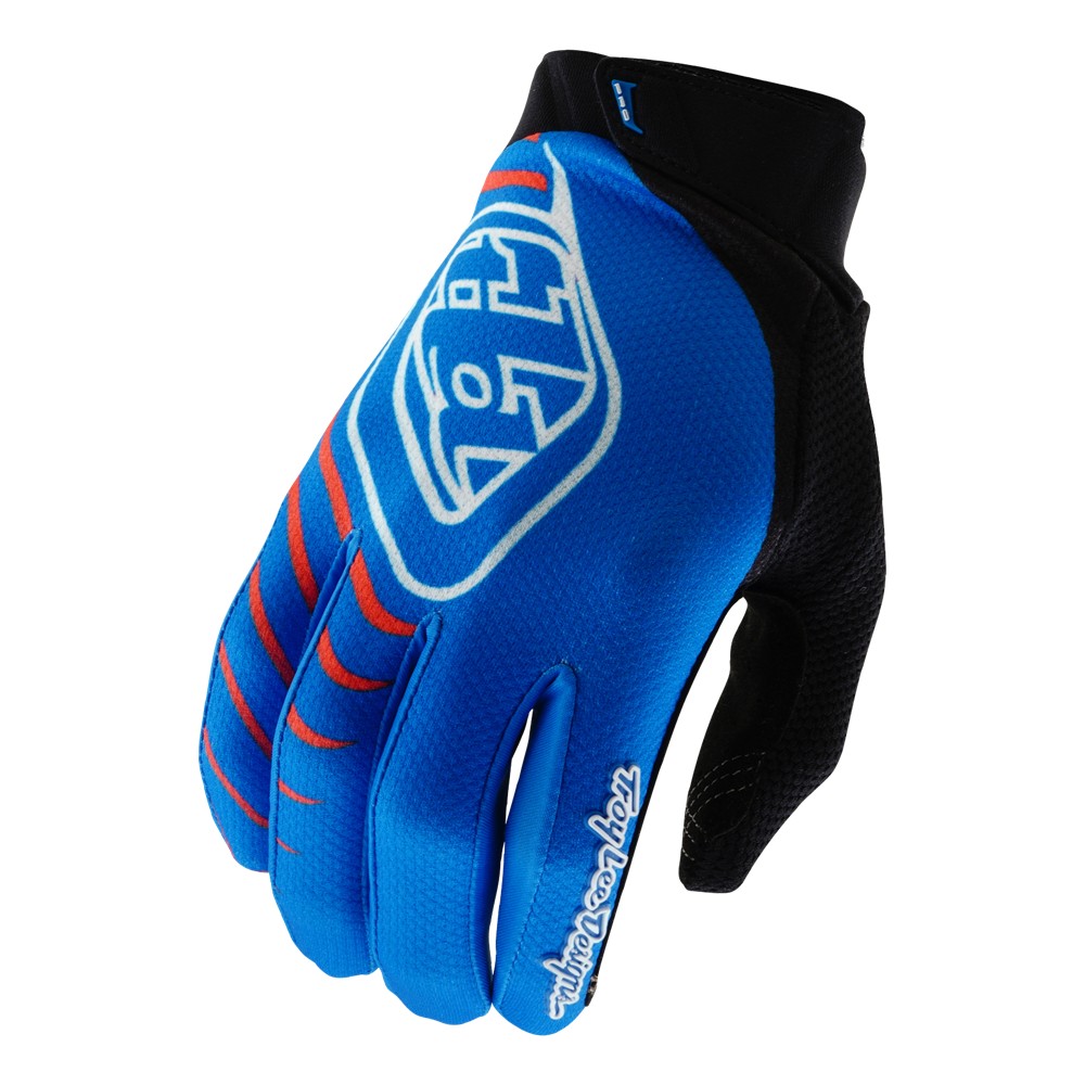 Troy Lee Designs GP Pro Motocross Gloves Youth Mono Blue