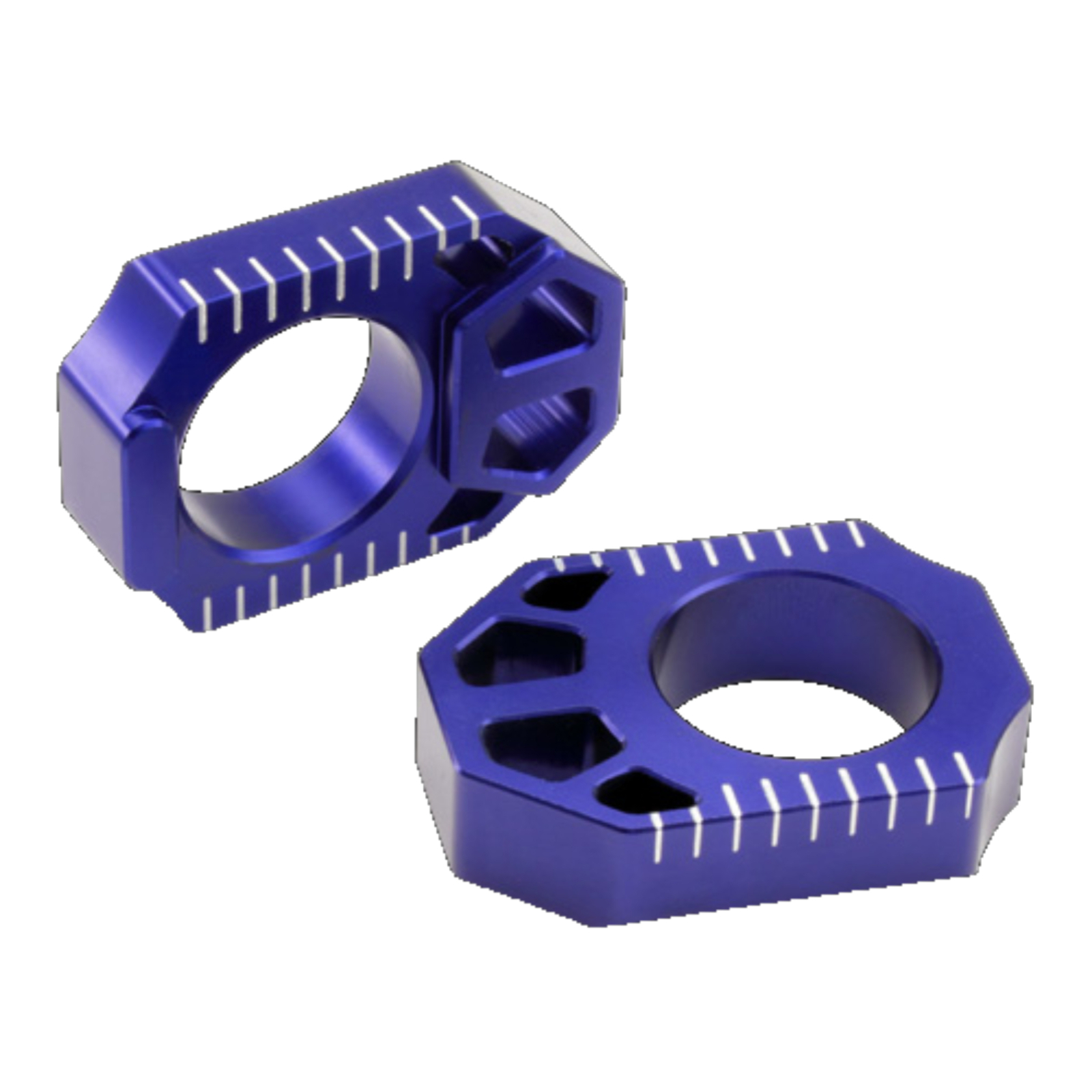 Zeta Rear Axle Block YZ/YZF '07-08, WR250R/X Blue - Image 2