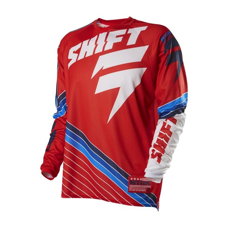 Motocross Jersey Shift Strike Chile LE Red