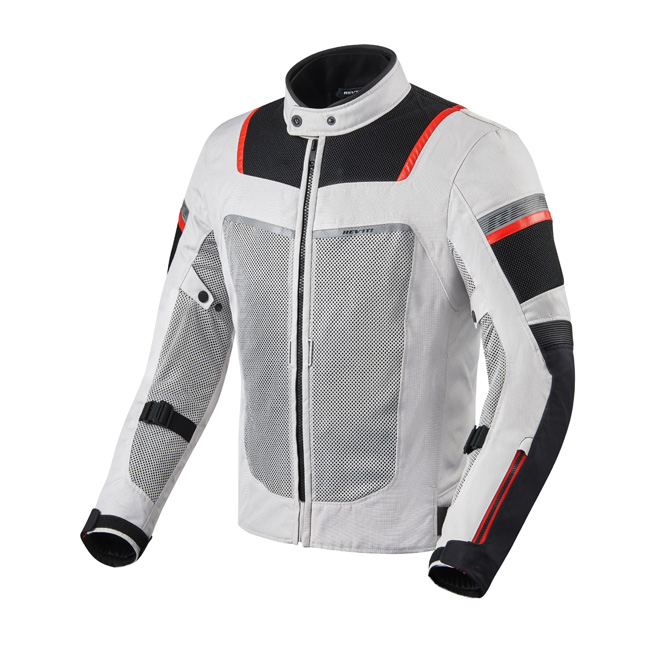 Road Jacket REV’IT! Tornado 3 Black/Silver