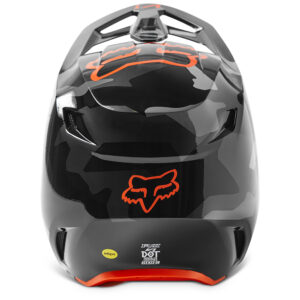 Fox V1 BNKR MIPS ECE Motocross Helmet Youth Grey Camo - Image 6