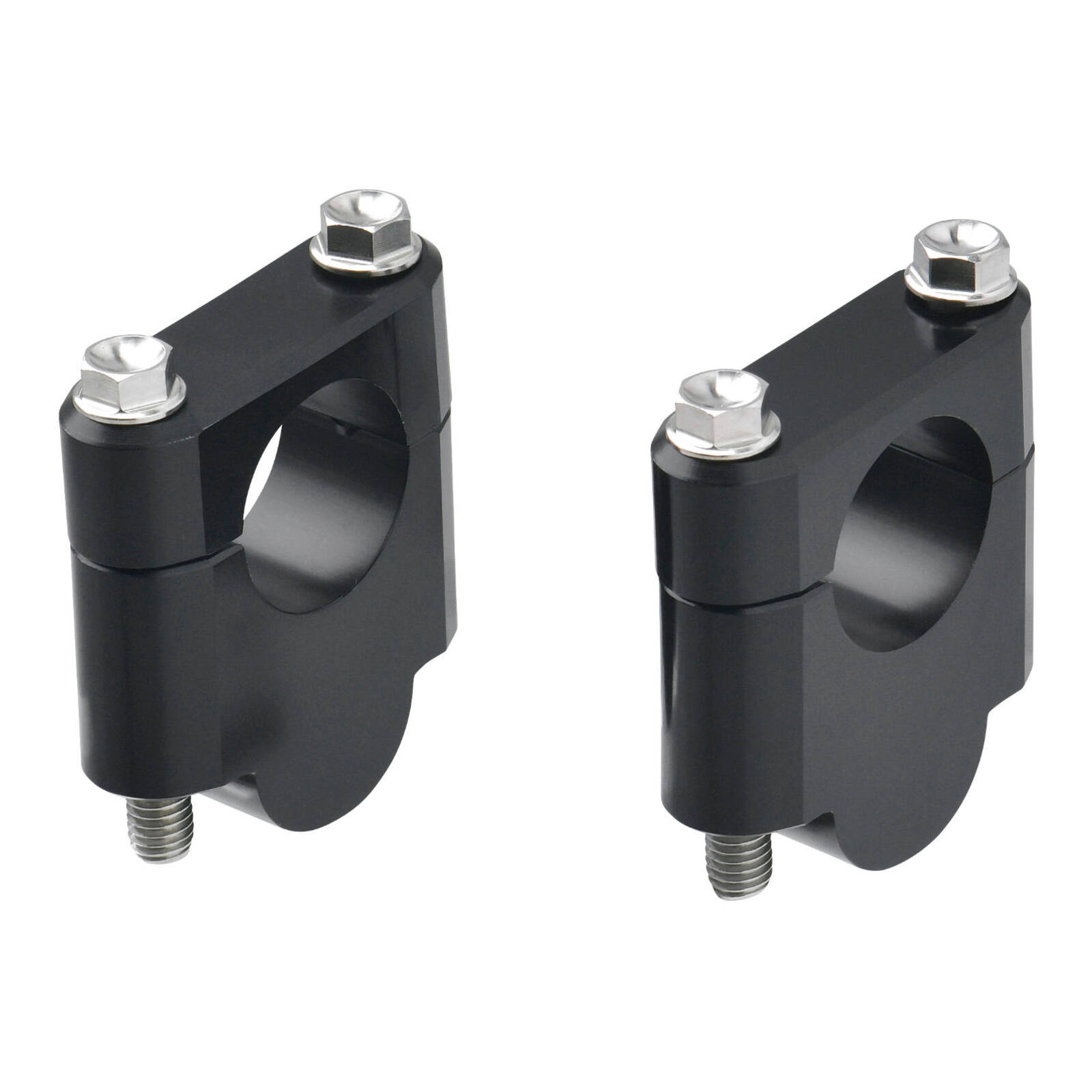 Zeta Bar Rise Kit - Height 30mm, 28.6mm Bar - Black - Image 1