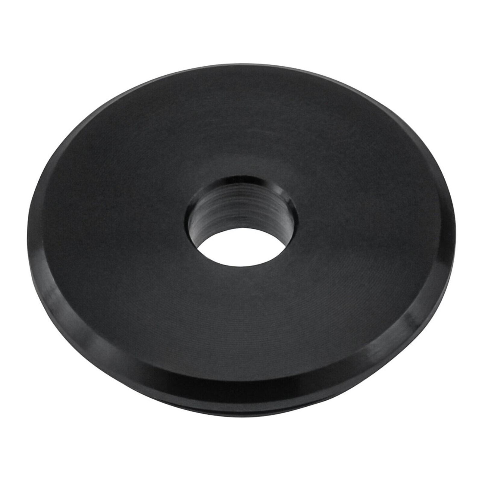 Zeta Aluminium Throttle Tube Replacement End Plug with O-Ring - Black - Image 1