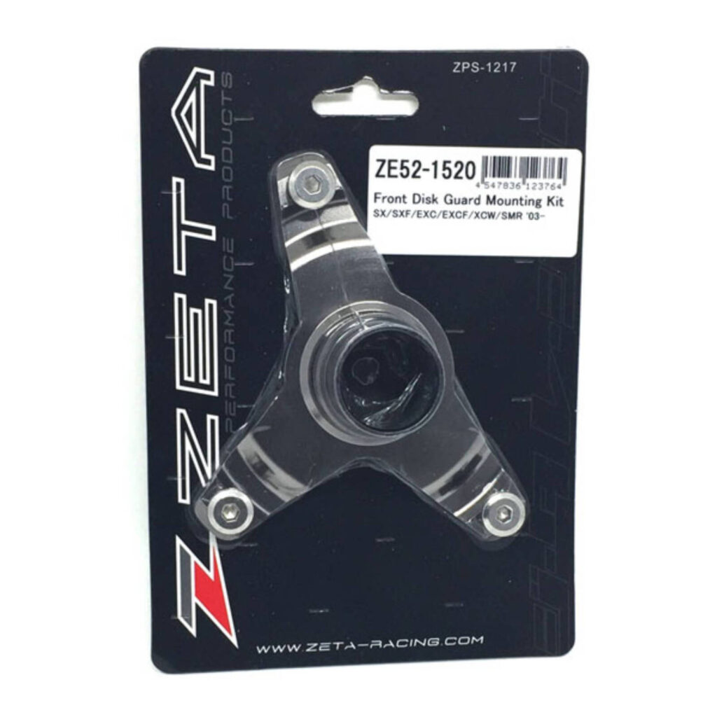 Zeta Front Disc Guard Mounting Kit KTM 125-450SX/SX-F '03-'14