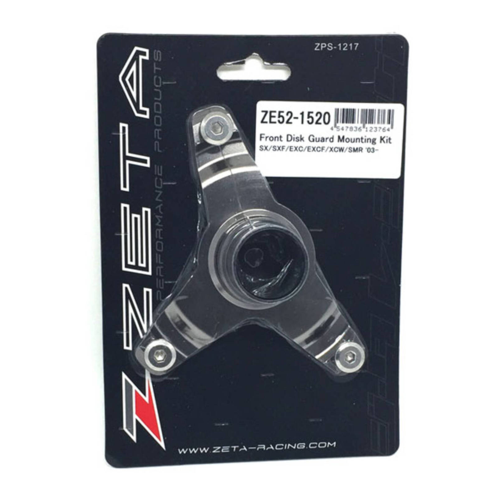 Zeta Front Disc Guard Mounting Kit KTM 125-450SX/SX-F '03-'14 - Image 2