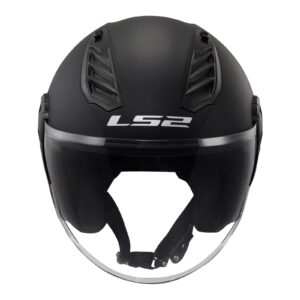 LS2 OF616 Airflow II Open Face Helmet Matte Black - Image 4